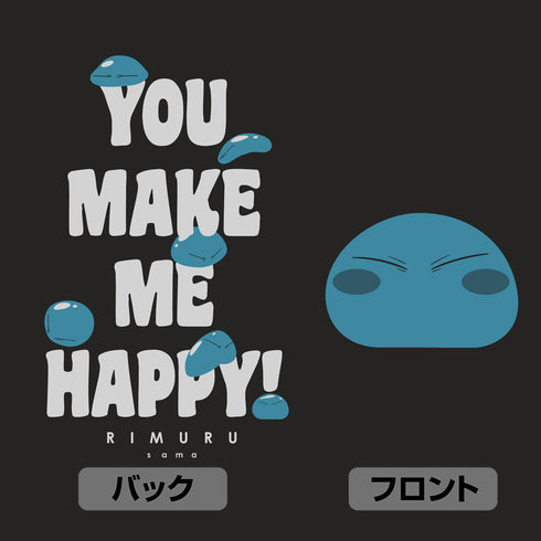 『転生したらスライムだった件』みんなのリムル様 ジップパーカー Ver.2.0 ミックスグレー L