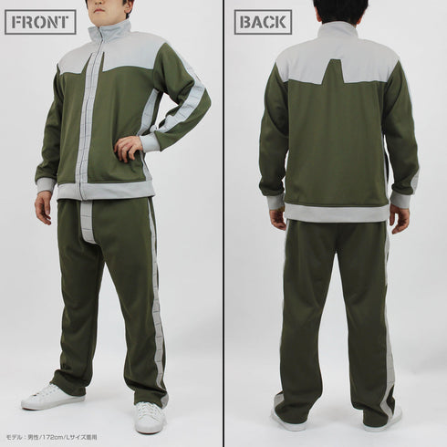 『機動戦士ガンダム』ジオン公国軍 ノーマルスーツ デザインジャージ 上下セット XL