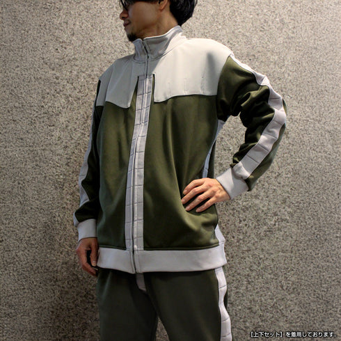 『機動戦士ガンダム』ジオン公国軍 ノーマルスーツ デザインジャージ 上下セット XL