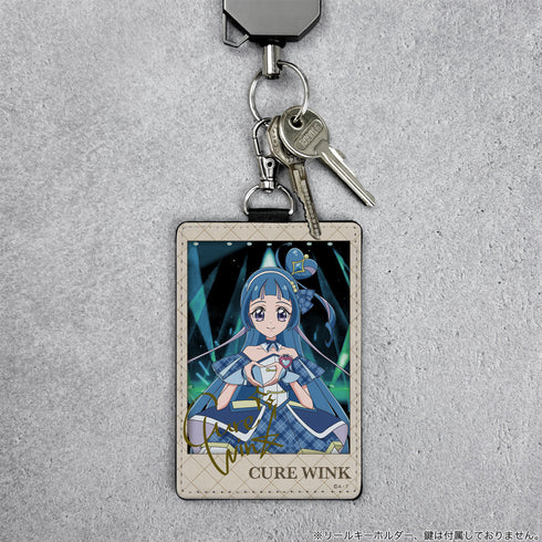 『キミとアイドルプリキュア♪』キュアウインク パスケース(ナスカン付き)