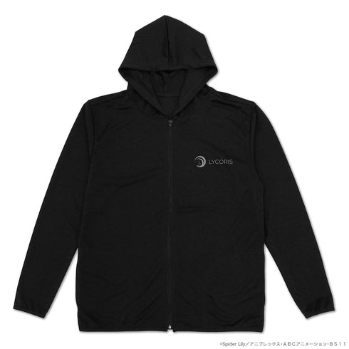 『リコリス・リコイル』リコリス 薄手ドライパーカー ブラック XXL