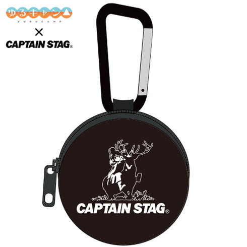 『ゆるキャン△×キャプテンスタッグ』カラビナ付きミニポーチ