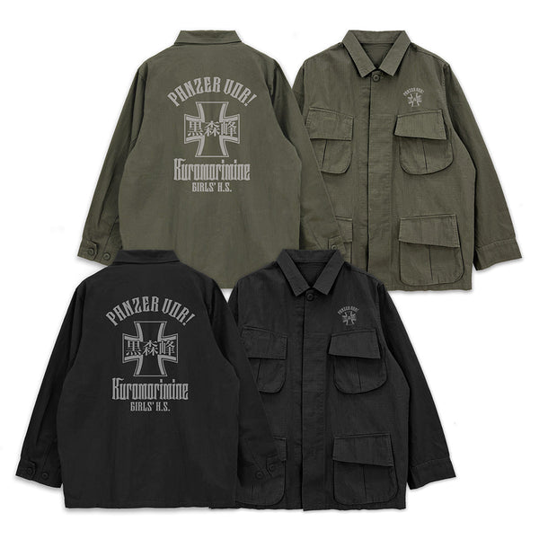 『ガールズ&パンツァー 最終章』黒森峰女学園 ファティーグジャケット モス M
