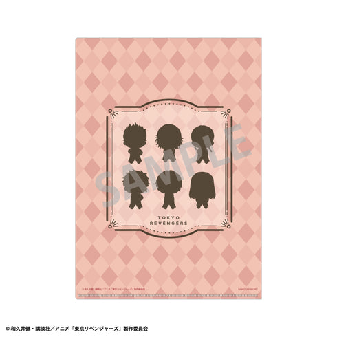 『東京リベンジャーズ』A4シングルクリアファイル レッド ちまっこ2