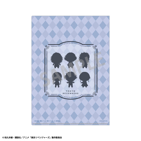 『東京リベンジャーズ』A4シングルクリアファイル ブルー ちまっこ2