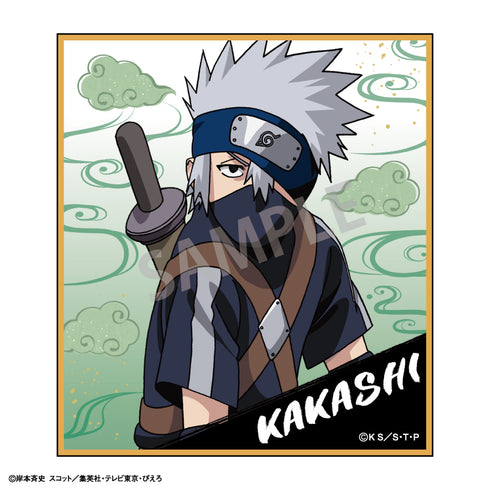 『NARUTO 疾風伝』トレーディングミニ色紙 少年期 BOX