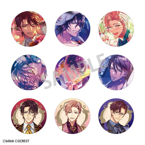 『夢職人と忘れじの黒い妖精』トレーディングランダム箔押し缶バッジ マリアージュ BOX