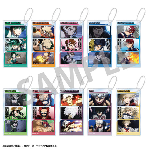 『僕のヒーローアカデミア』トレーディングスリムキーホルダー BOX