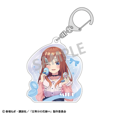 『五等分の花嫁』アクリルキーホルダー 中野三玖 メイクアップ
