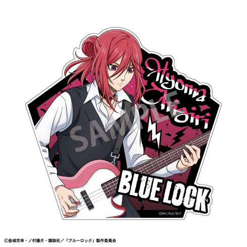 『ブルーロック』ダイカットステッカー_千切 豹馬/ロックバンド