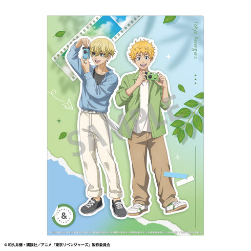 『東京リベンジャーズ』A4シングルクリアファイル 花垣武道&松野千冬 カメラさんぽ