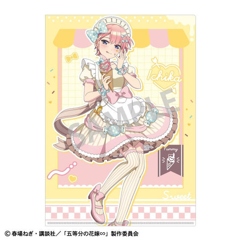 『五等分の花嫁』A4シングルクリアファイル_中野一花/アイス屋さん