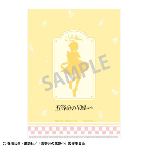 『五等分の花嫁』A4シングルクリアファイル_中野一花/アイス屋さん