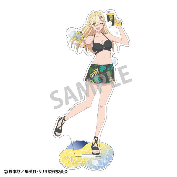 『2.5次元の誘惑』アクリルスタンド_喜咲アリア/水着×バブルガン