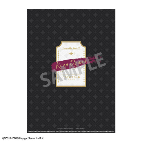 『あんさんぶるスターズ!!』『クロスロード』 A4シングルクリアファイル_大神 晃牙/デッドマンズ