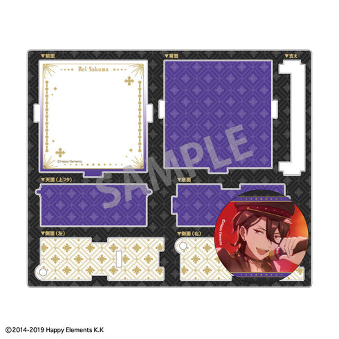 『あんさんぶるスターズ!!』『クロスロード』 ハコニワ缶バッジ_朔間 零/デッドマンズ