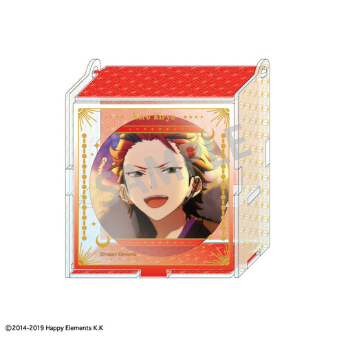 『あんさんぶるスターズ!!』『クロスロード』 ハコニワ缶バッジ_鬼龍 紅郎/紅月