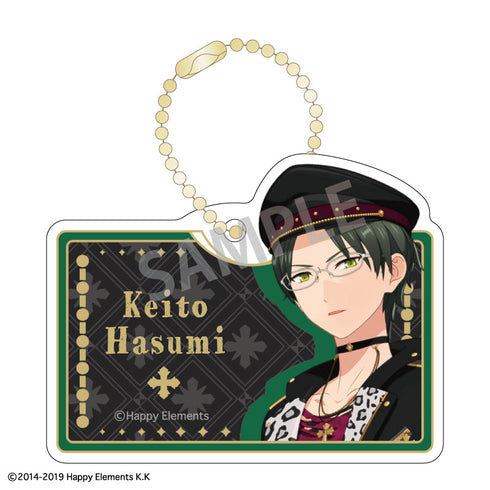 『あんさんぶるスターズ!!』『クロスロード』 クリップキーホルダー_蓮巳 敬人/デッドマンズ