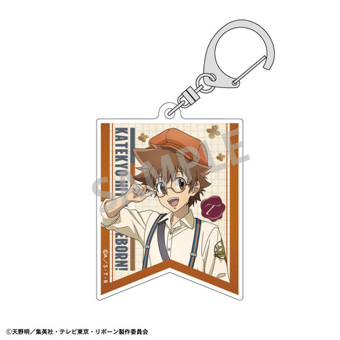 『家庭教師ヒットマンREBORN!』トレーディングアクリルキーホルダー_英国ファッション【BOX】