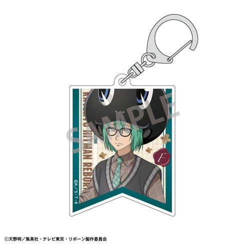 『家庭教師ヒットマンREBORN!』トレーディングアクリルキーホルダー_英国ファッション【BOX】