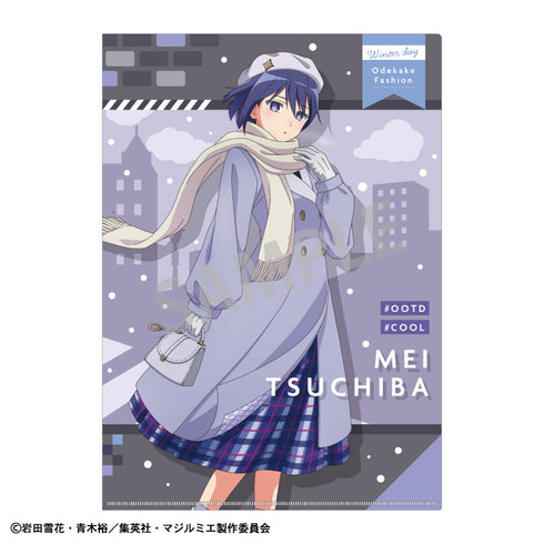 『株式会社マジルミエ』A4シングルクリアファイル_土刃 メイ/冬のおでかけ