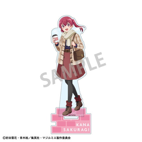 『株式会社マジルミエ』アクリルスタンド_桜木 カナ/冬のおでかけ