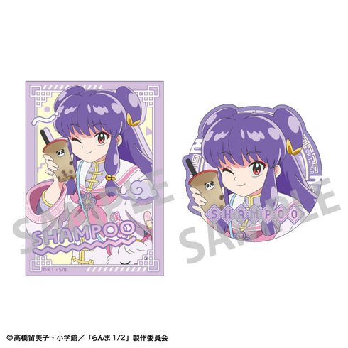 『らんま1/2』ステッカーセット_シャンプー/チャイナコーデ【202506再販】