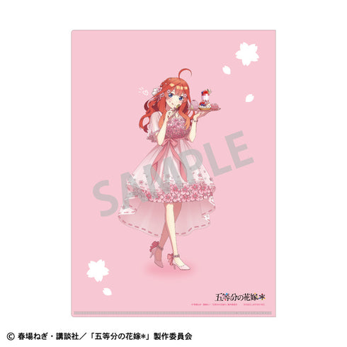 『五等分の花嫁』A4シングルクリアファイル_中野五月/桜アフタヌーンティー