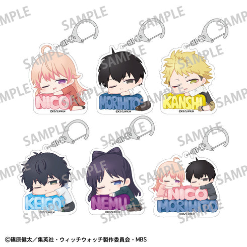 『ウィッチウォッチ』トレーディングアクリルキーホルダー_ねむネーム【BOX】