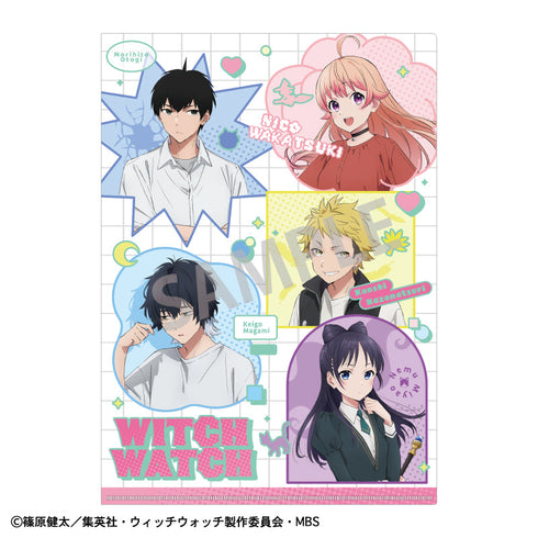 『ウィッチウォッチ』A4シングルクリアファイル_集合