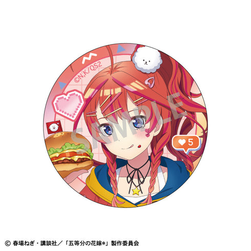 『五等分の花嫁*』トレーディングメタリック缶バッジ_配信者なりきり【BOX】