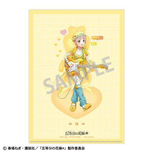『五等分の花嫁*』A4シングルクリアファイル_中野一花/配信者なりきり