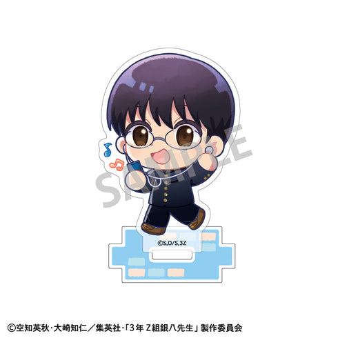 『3年Z組銀八先生』ミニアクリルスタンド_志村新八/登校風景描き起こし