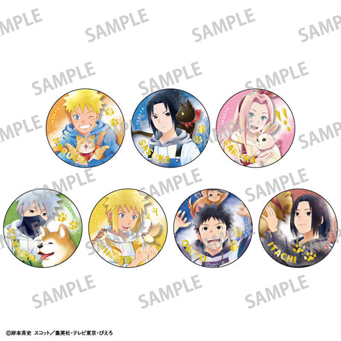 『NARUTO-ナルト‐疾風伝』トレーディング箔押し缶バッジ/少年期×アニマル/カミアニTOUCH【BOX】