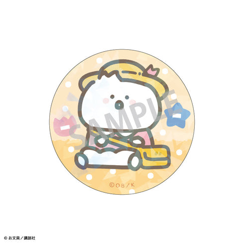 『お文具といっしょ』トレーディングホログラム缶バッジ/ようちえん【BOX】