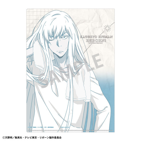 『家庭教師ヒットマンREBORN!』A4シングルクリアファイル_スペルビ・スクアーロ/朝支度