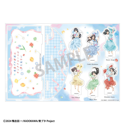 『青春ブタ野郎はサンタクロースの夢を見ない』ジオラマアクリルスタンド_うさぬいだっこ