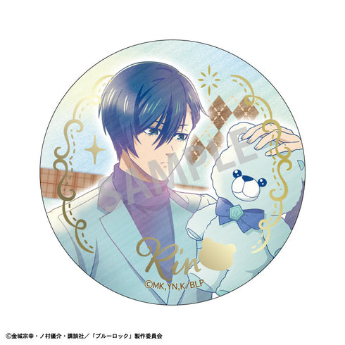 『ブルーロック』トレーディング箔押し缶バッジ/テディベア/カミアニTOUCH【BOX】