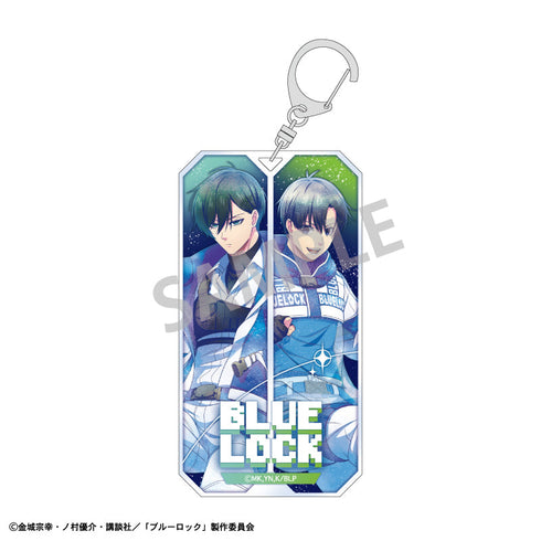 『ブルーロック』スリムキーホルダー(ペア) 潔 世一・糸師 凛/サイバーパンクリバイバル カミアニTOUCH