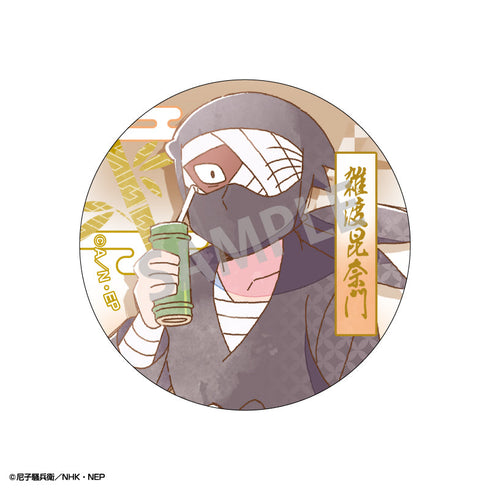 『忍たま乱太郎』トレーディング和紙風缶バッジ/カミアニTOUCH3【BOX】