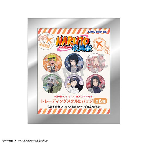 『NARUTO-ナルト- 疾風伝』【BOX】トレーディングメタル缶バッジ/ぶらっと旅の巻!