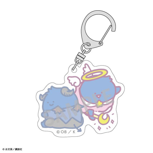 『お文具といっしょ』【BOX】トレーディングアクリルキーホルダー/てんしとあくま