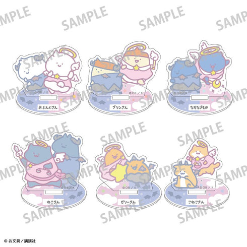 『お文具といっしょ』【BOX】トレーディングアクリルスタンド/てんしとあくま