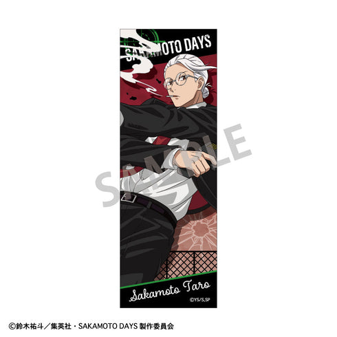 『SAKAMOTO DAYS』ロングスクエア缶バッジ 坂本 太郎B/正装バトルアクション