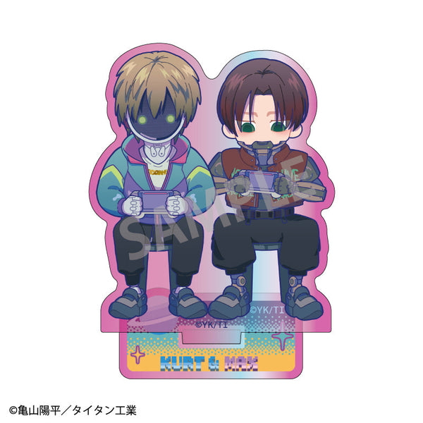 『銀河特急 ミルキー☆サブウェイ』オーロラミニアクリルスタンド カート&マックス