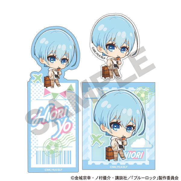『ブルーロック』ステッカーセット 氷織羊 ミニキャラ旅行