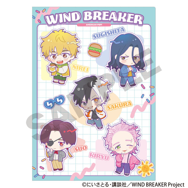 『WIND BREAKER』シングルクリアファイル ポップブルー