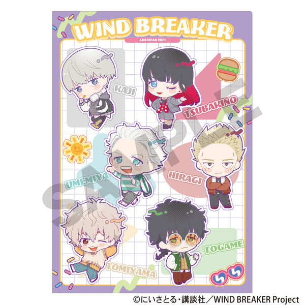 『WIND BREAKER』シングルクリアファイル ポップパープル