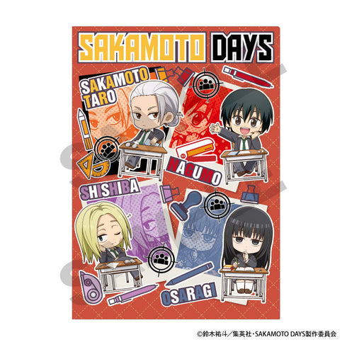 『SAKAMOTO DAYS』シングルクリアファイル レッド ぷちクラ