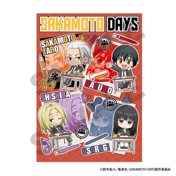 『SAKAMOTO DAYS』シングルクリアファイル レッド ぷちクラ
